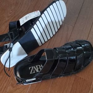Zara flat sandal